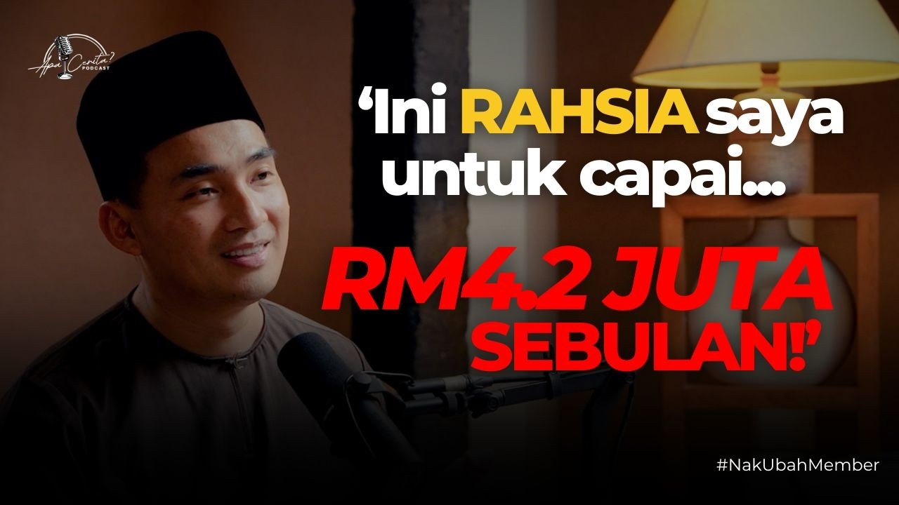 Gambar episod Apa Cerita? bersama Najib Asaddok